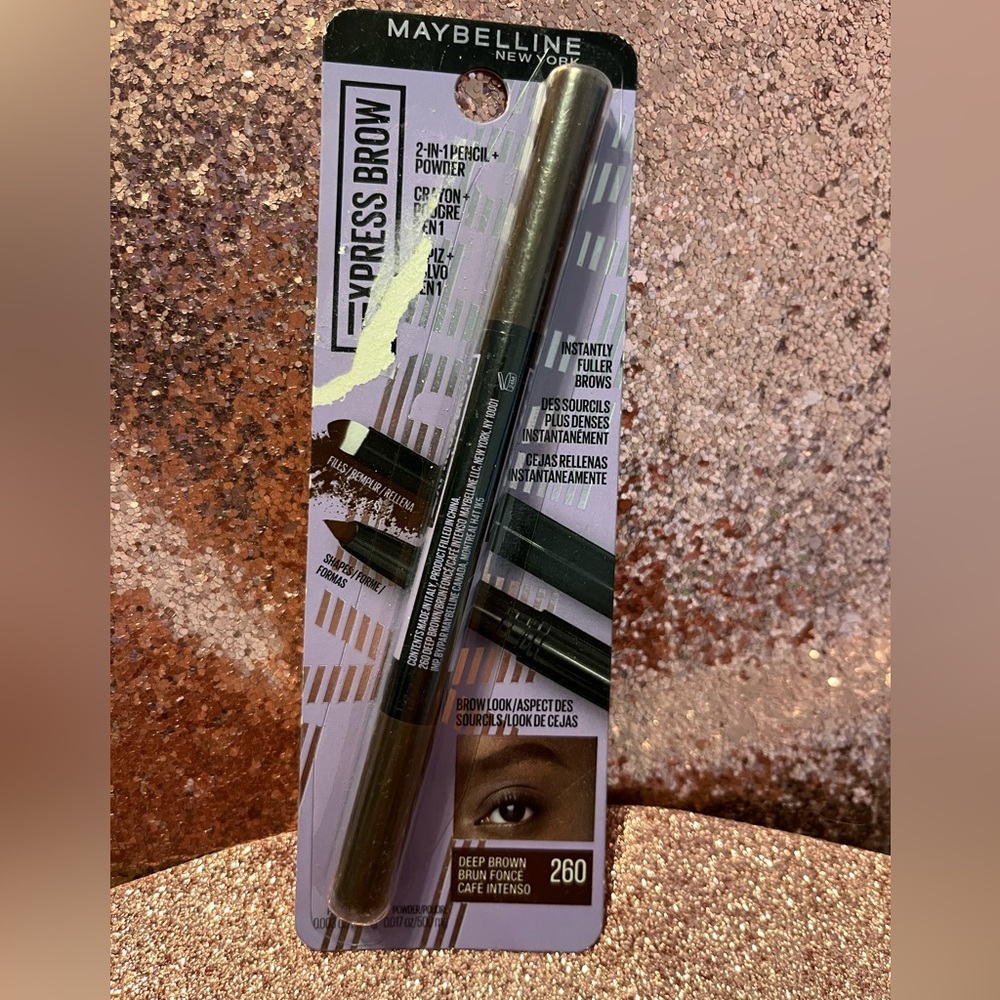 MAYBELLINE NEW YORK EXPRESS BROWN‎ #260 deep brown pencil